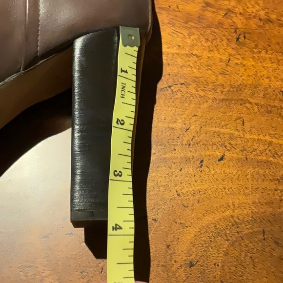 Loro piana womens heeled boots new 39.5 brown leather - Picture 5 of 9